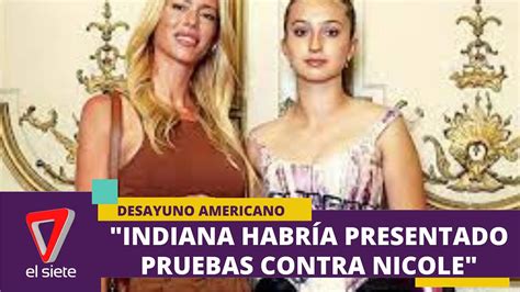 Nicole Neumann habría sido denunciada por su hija YouTube