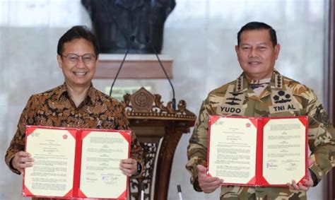 Kemenkes Tni Perpanjang Kerja Sama Untuk Bangun Kesehatan Indonesia