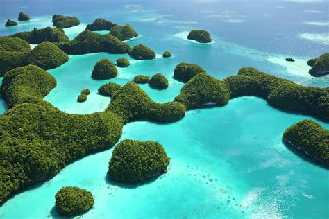 Scenery With Islands Of Palau Photograph By Reinhard Dirscherl Fine