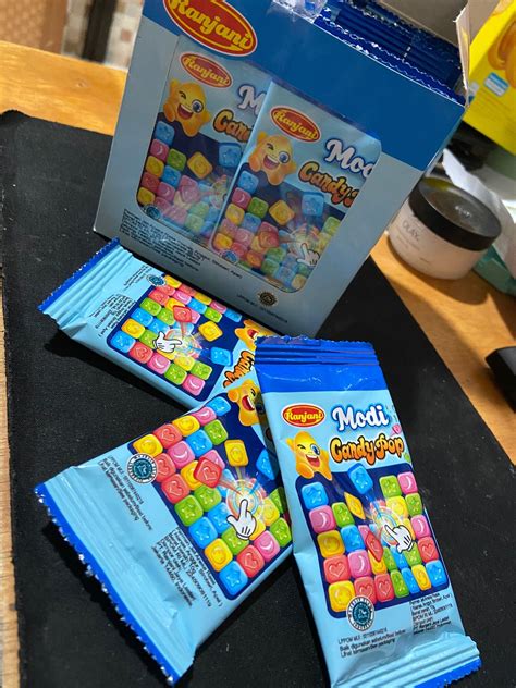 PERMEN YUPI MODI BLOCK 3D ISI 12PC / MODI JAMUR ISI 24 / MODI CANDY ...