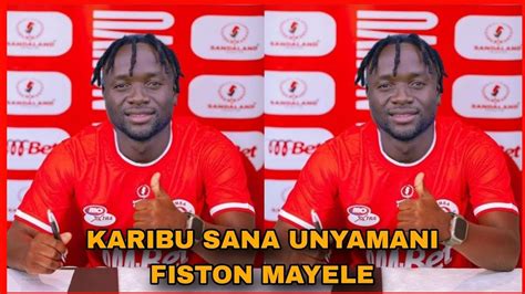 Uongozi Wa SIMBA SC Umemtambulisha Rasmi FISTON MAYELE Tazama