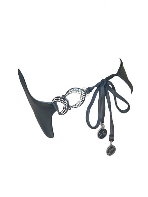 Gray Shine Bikini Bottom With Crystals Water Vixen Swim