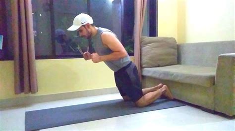 Nordic Hamstring Curl At Home With No Equipment I Hamstring Exercise I