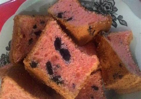 Resep Strawberry Oreo Milk A K A Chiffon Cake Oleh Vina Septiana Cookpad