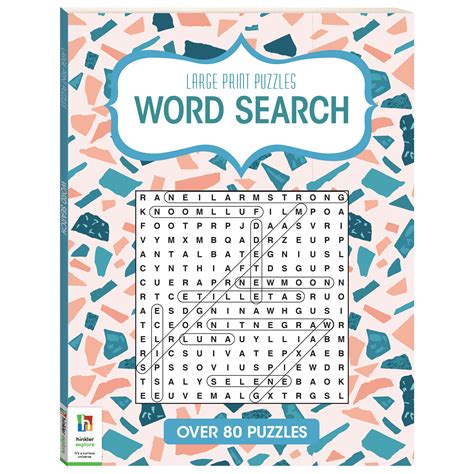 Large Print Puzzle Word Search Puzzle Books Books Adult Hinkler