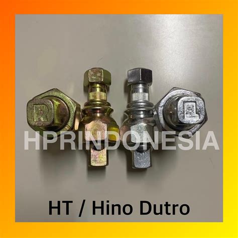 Hub Bolt Baut Roda Belakang Dyna Ht Hino Dutro Kiri Kanan