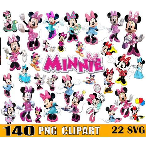 140 Png Minnie Mouse Clipart Minnie Mouse Png Disney Minni Inspire