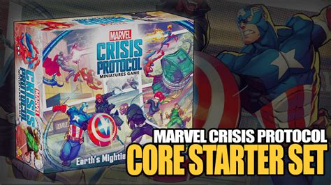 Marvel Crisis Protocol Earths Mightiest Core Set 2023