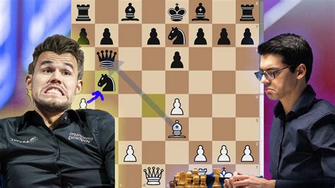 PERFECT SACRIFICE THE QUEEN S From Magnus Carlsen Anish Giri Vs