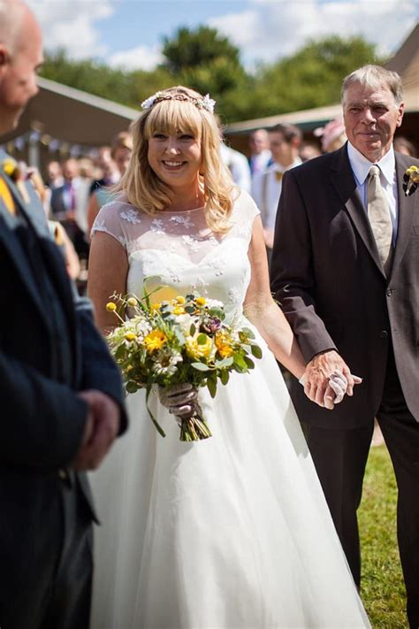 Pretty Outdoorsy Yellow Tipi Wedding