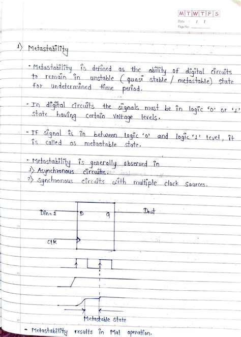 Solution Vlsi With Vhdl Unitwise Handwritten Notes Unit I Studypool