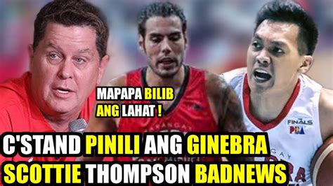 Ginebra C Stand Pinili Ginebra Kaysa Pera Scottie Thompson Badnews