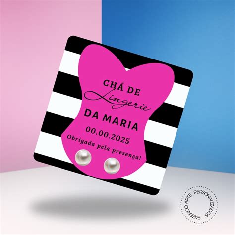 Tags Mimo Lembrancinha para Chá de Lingerie Brincos Elo
