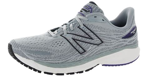 New Balance Fresh Foam 860v12 Trainers Mesh Running Shoes in Gray for ...