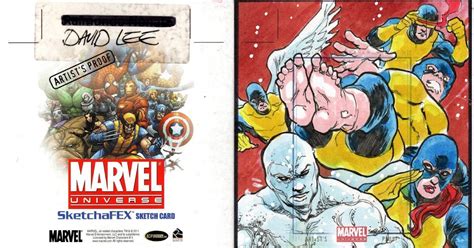 ARTIST S PROOF MARVEL SKETCH CARDS