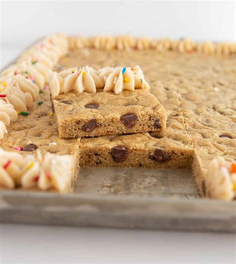 Sheet Pan Cookie Cake - Design Eat Repeat