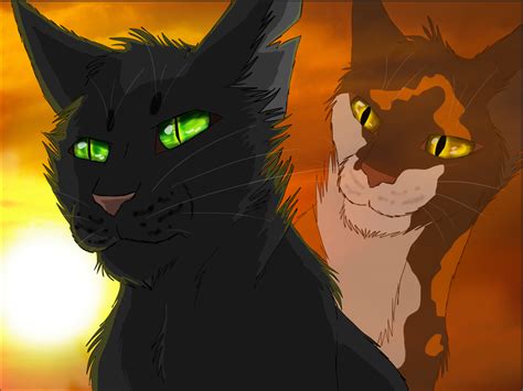 Hollyleaf and Sol by BowtieMySoul on DeviantArt