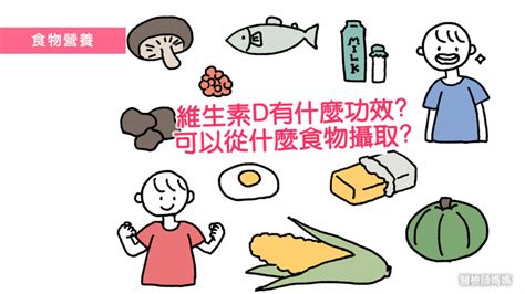 維生素d有什麼功效 可以從什麼食物攝取 醫檢師媽媽看體檢