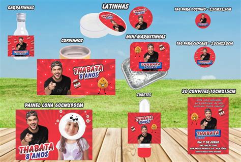 Kit Tema Luccas Neto Super Foca Elo7 Produtos Especiais