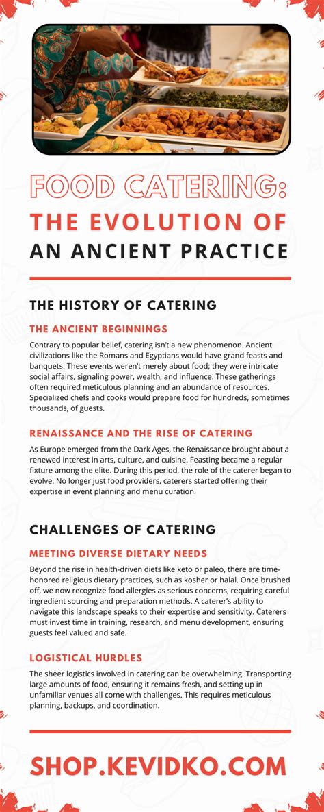 Food Catering The Evolution Of An Ancient Practice Kevidko