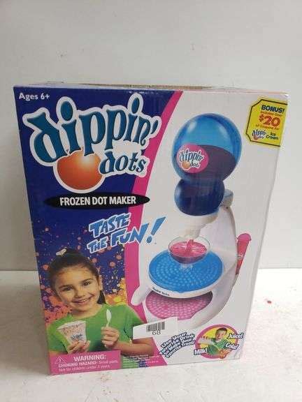 Dippin Dots Frozen Dot Maker Trice Auctions