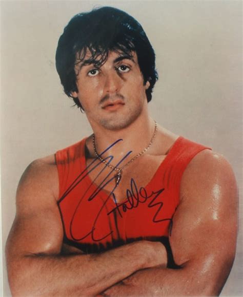 Sylvester Stallone Signed Photo Rocky W Coa Etsy