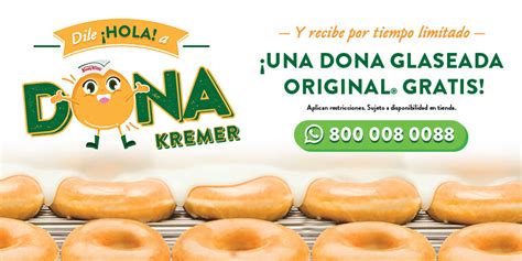 Krispy Kreme Celebra Su Nuevo Modelo De Pedido V A Whatsapp Conexion