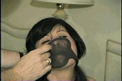 Amateur Bound And Gagged Girls Yr Old Sexy Hairdresser Mouth Stuffed Cleave Gagged With
