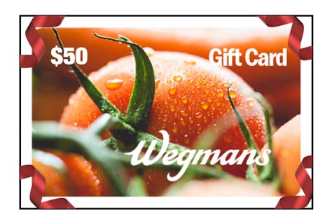 50 Wegmans T Card