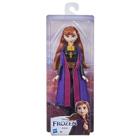 Disneys Frozen 2 Frozen Shimmer Anna Fashion Doll Skirt Shoes And