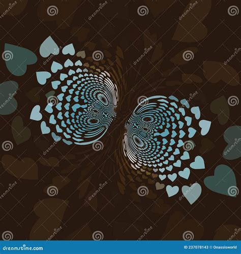 Mosaic Art Shapes Abstracts Backgrounds Stock Illustration