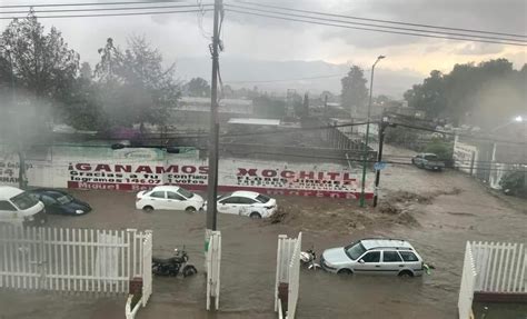 Lluvias Causan Inundaciones En Municipios Del Edomex