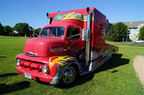 1950 Ford Cabover Hot Rod Hauler | Ford, Custom trucks, Hot rods