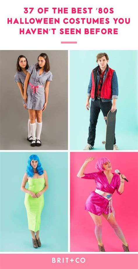 Four Different People Dressed In Costumes With Text That Reads