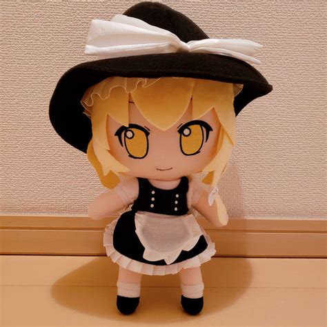 東方project ねんどろいどぷらす ぬいぐるみ 霧雨魔理沙 メルカリ