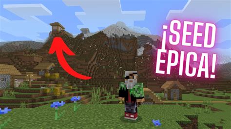 Semilla De Aldea Entre Monta As Review De Seed Minecraft Youtube