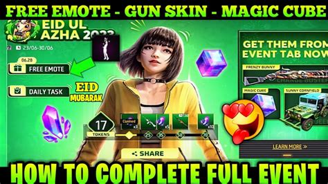 Free Fire New Event How To Complete Eid Ul Azha Event Free