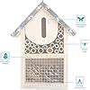 Navaris S Wooden Insect Hotel 15 X 8 X 20 Cm Natural Wood Insect