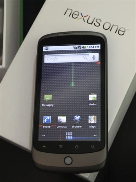 Nexus One Unboxing Googles First Superphone