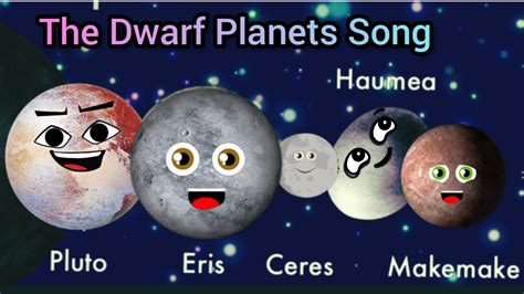 The Dwarf Planets Song Eris Ceres Pluto Haumea Makemake Planets Youtube