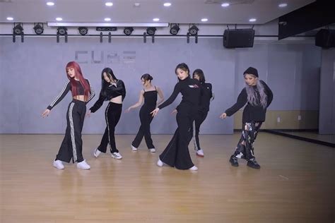 Watch G I DLE Captivates In Dance Practice Video For HWAA