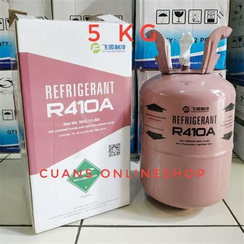 Jual Lain Lain Freon R410a Pure 5Kg Baru Tabung Minimalis Segel