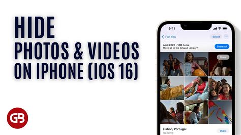 How To Hide Photos And Videos On IPhone IOS 16