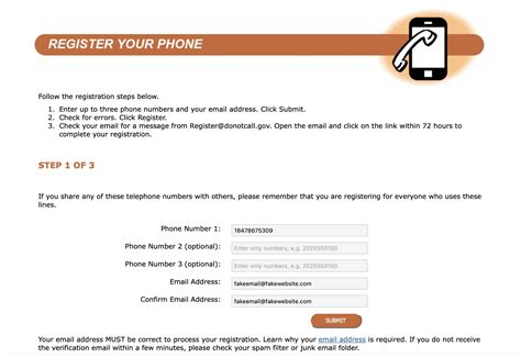 how to get my phone number off spam lists