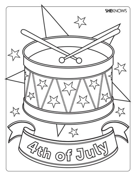 23 Printable July 4th Coloring And Activity Pages For Kids Sheknows