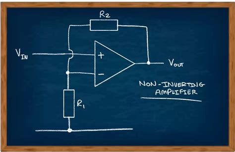 Non Inverting Amplifier Gain Calculator Mitchelectronics