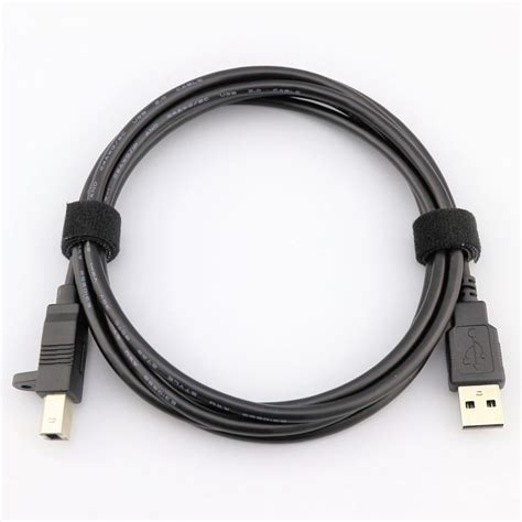 Screw Lock USB 2 0 High Speed A To B Device Cable