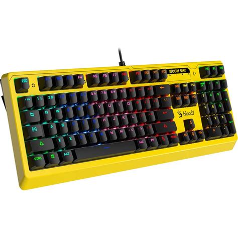 Bloody B Rc Light Strike Rgb Animation Gaming Keyboard Computer Choice