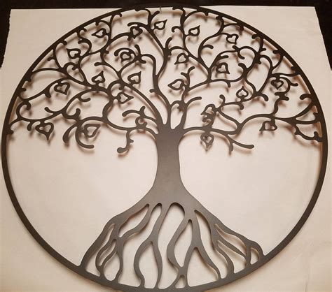 Bronze Tree Of Life Metal Wall Art Sculpture Tree Metal Wall Art Circle Wall Art Modern Metal