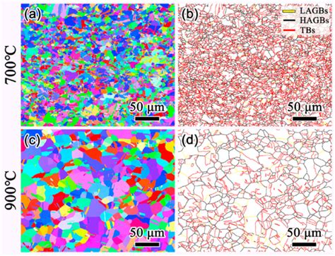 E EBSD Crystal Orientation And GB Maps Of Fully Recrystallized Ni 2